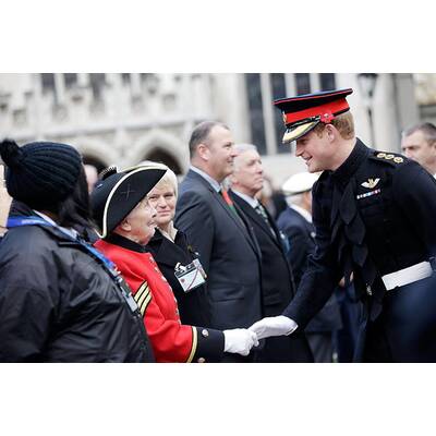 Prinz Harry ehrt gefallene Soldaten