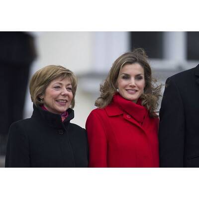Königin Letizia bezaubert Deutschland