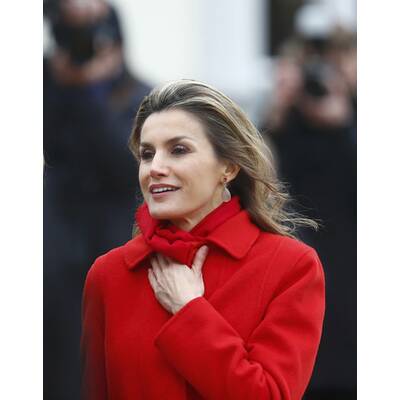 Königin Letizia bezaubert Deutschland