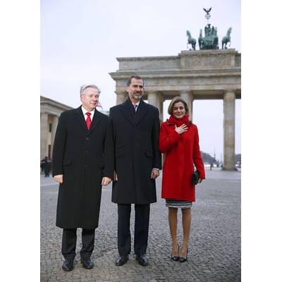 Königin Letizia bezaubert Deutschland