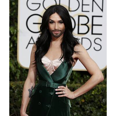 Conchita Wurst bei den Golden Globes 2015