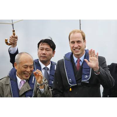 Prinz William in Japan
