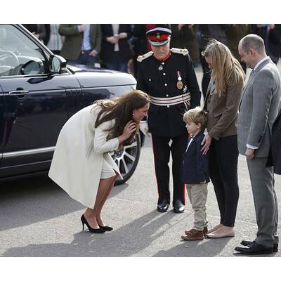 Herzogin Kate besucht das 