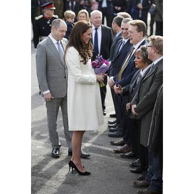 Herzogin Kate besucht das 