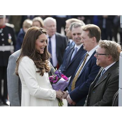 Herzogin Kate besucht das 