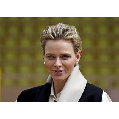 Fürstin Charlène bei Rugby-Turnier