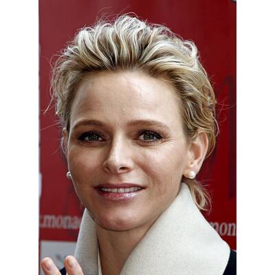 Fürstin Charlène bei Rugby-Turnier