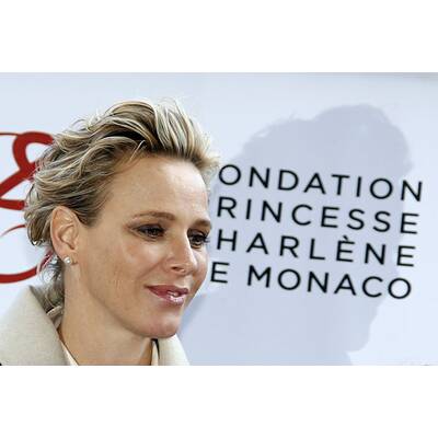 Fürstin Charlène bei Rugby-Turnier