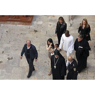 Kim Kardashian lässt Nori in Jerusalem taufen