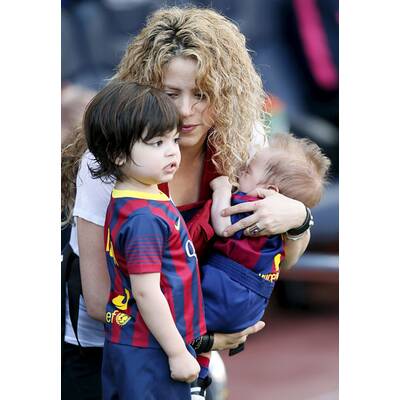Shakira: Ausflug zum Fußball-Match mit Milan & Baby Sasha