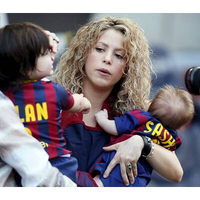 Shakira: Ausflug zum Fußball-Match mit Milan & Baby Sasha