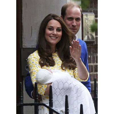 Herzogin Kate & Prinz William zeigen ihre Tochter