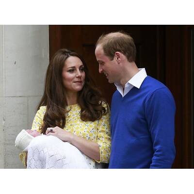 Herzogin Kate & Prinz William zeigen ihre Tochter
