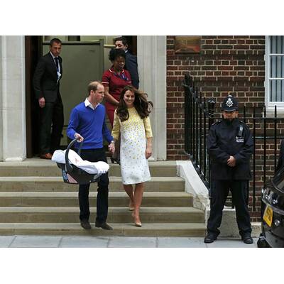 Herzogin Kate & Prinz William zeigen ihre Tochter