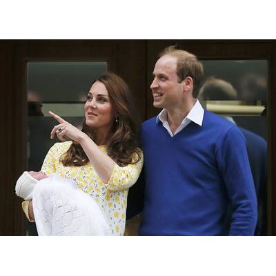 Herzogin Kate & Prinz William zeigen ihre Tochter