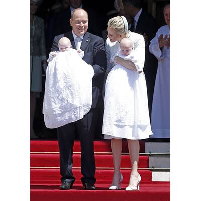 Zwillings-Taufe in Monaco