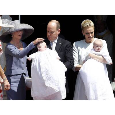 Zwillings-Taufe in Monaco