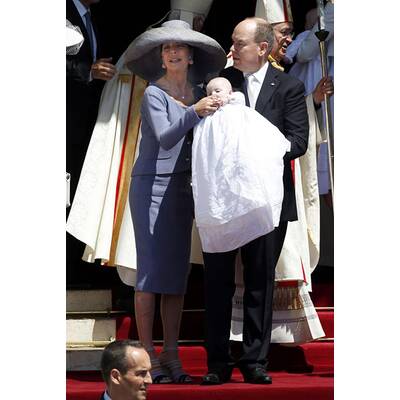 Zwillings-Taufe in Monaco