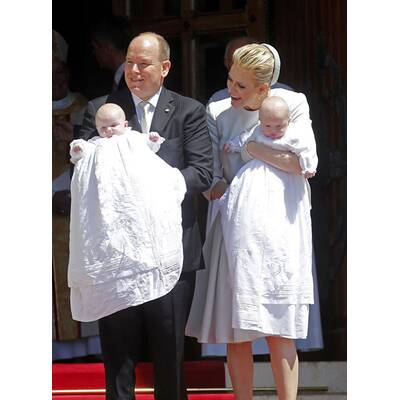 Zwillings-Taufe in Monaco