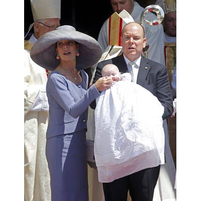 Zwillings-Taufe in Monaco