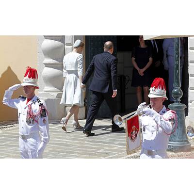 Zwillings-Taufe in Monaco