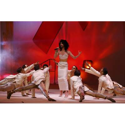 Conchitas goldige Life Ball Looks 