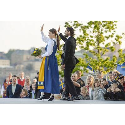 Schweden-Royals am Nationaltag