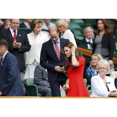 Herzogin Kate & Prinz William: Spaß bei Tennisturnier