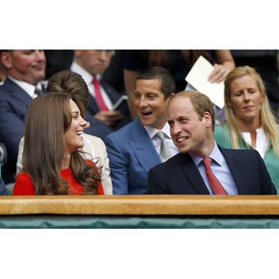 Herzogin Kate & Prinz William: Spaß bei Tennisturnier