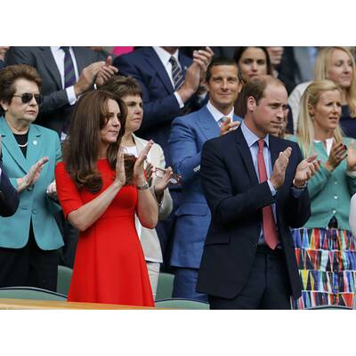 Herzogin Kate & Prinz William: Spaß bei Tennisturnier
