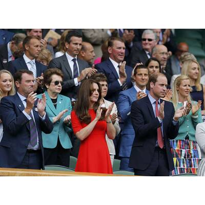 Herzogin Kate & Prinz William: Spaß bei Tennisturnier