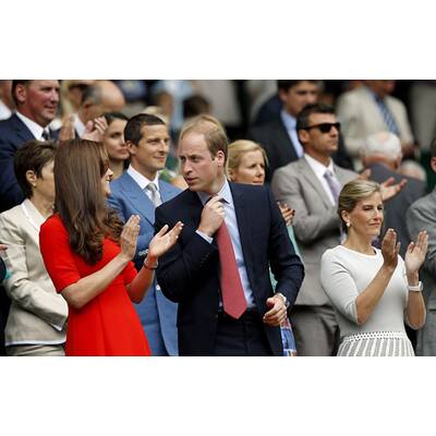 Herzogin Kate & Prinz William: Spaß bei Tennisturnier