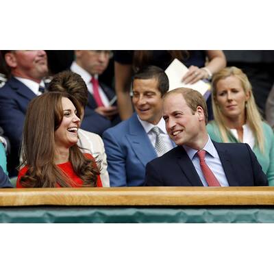 Herzogin Kate & Prinz William: Spaß bei Tennisturnier