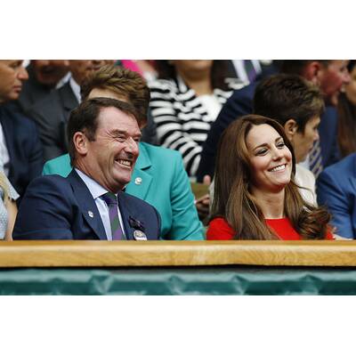 Herzogin Kate & Prinz William: Spaß bei Tennisturnier