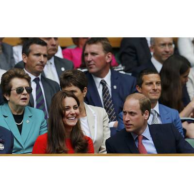 Herzogin Kate & Prinz William: Spaß bei Tennisturnier