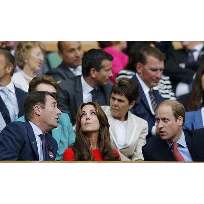 Herzogin Kate & Prinz William: Spaß bei Tennisturnier