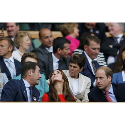 Herzogin Kate & Prinz William: Spaß bei Tennisturnier