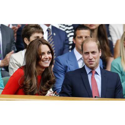 Herzogin Kate & Prinz William: Spaß bei Tennisturnier