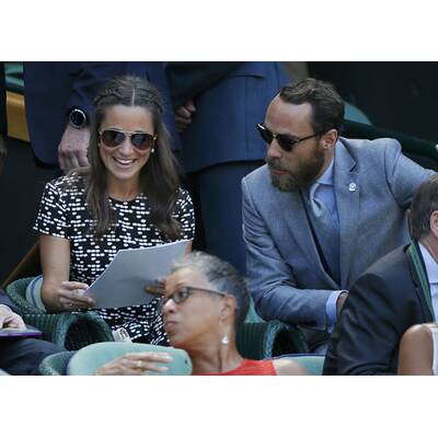 Pippa & James Middleton: Tennis-Fans in Wimbledon