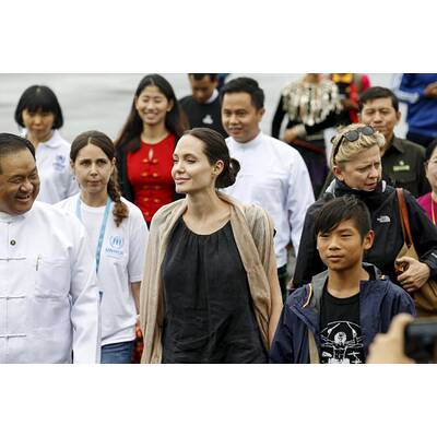 Angelina Jolie: Total mager in Myanmar