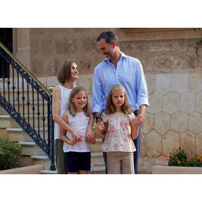 Königin Letizia & Familie schicken Sommergrüße aus Mallorca