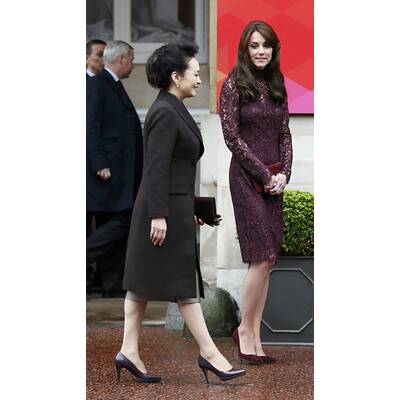 Herzogin Kate strahlt an Williams Seite