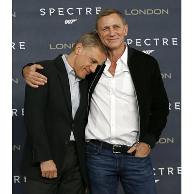 Waltz, Craig & Co. bei Promo-Auftritt für 