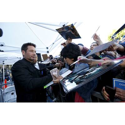 David Duchovny bekommt Stern am Walk of Fame
