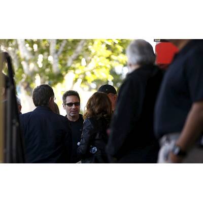 David Duchovny bekommt Stern am Walk of Fame