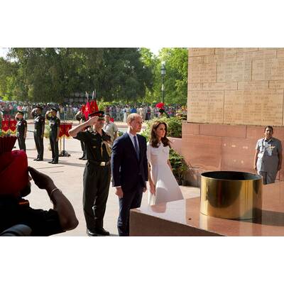 Herzogin Kate: Marilyn-Moment in Indien