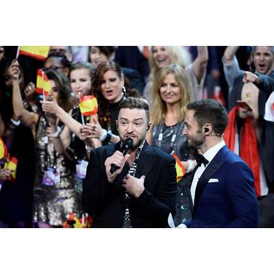 Justin Timberlake beim Eurovision Song Contest 2016