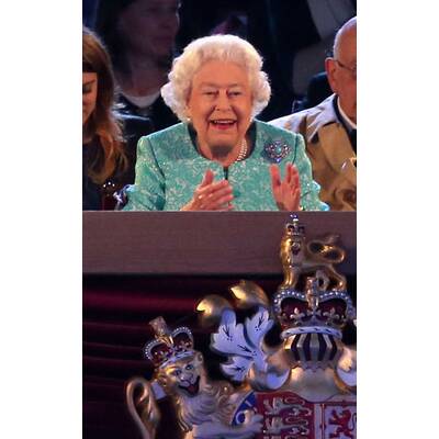 Die Queen feiert 90er mit den Stars