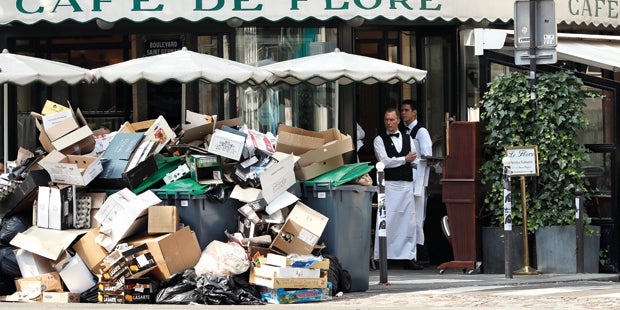 Paris Müll