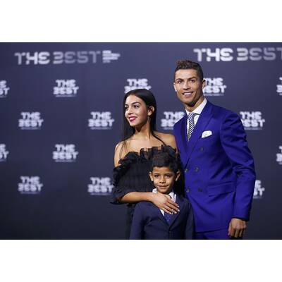 Cristiano Ronaldo: 1. Paarlauf mit Georgina 